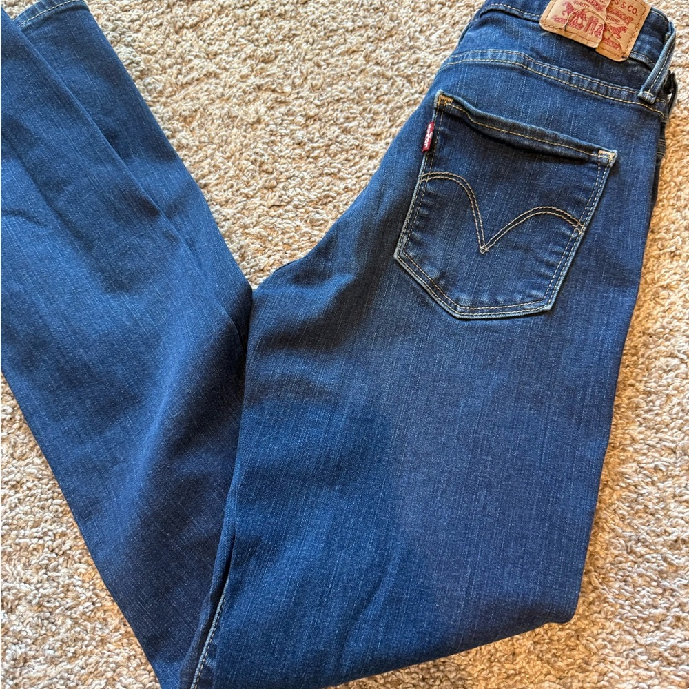 Levi's Women's Skinny Jeans - Dark Blue